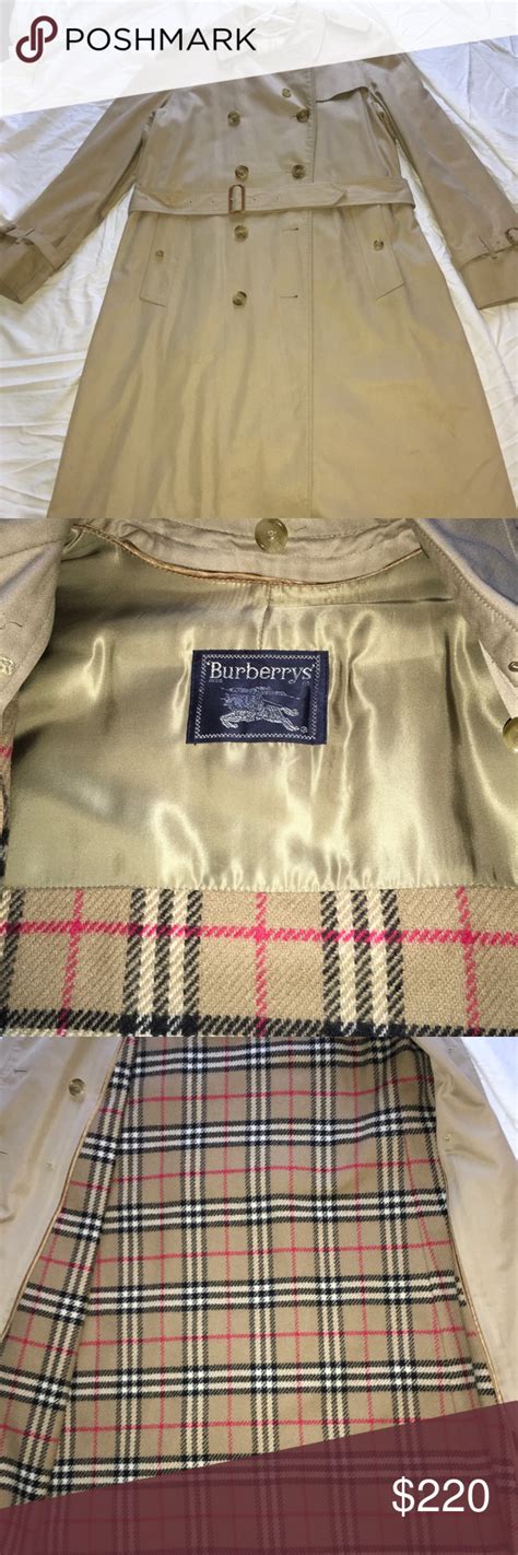 burberry trench coat too big